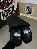 Slide Lacoste Preto