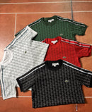 Camiseta Lacoste Monograma L - Algodão Pima