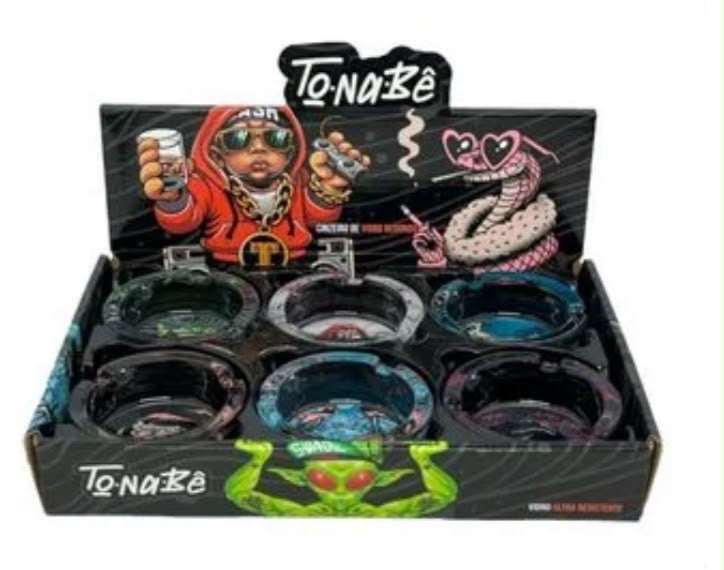 Cinzeiro de vidro Tonabê